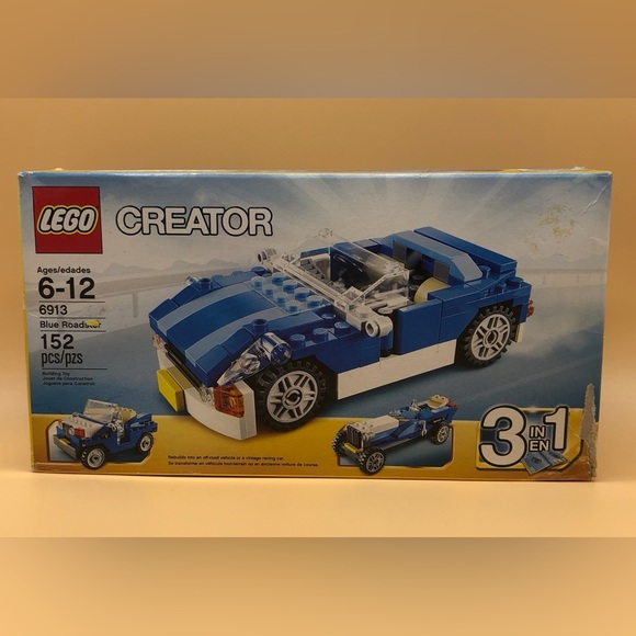 Lego Creator 3in 1 Blue Roadster - Picture 1 of 3